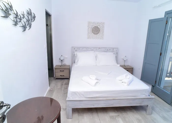 Naxos Town 5 Sunset And Sea View Next To The