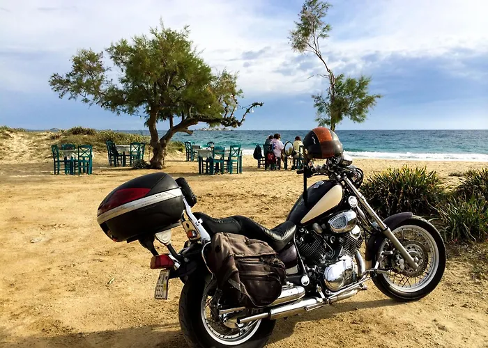 Naxos Town 5 Sunset And Sea View Next To The Apartment